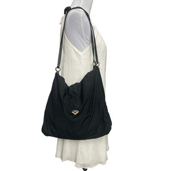 EUC - Bottega Veneta Marco Polo Nylon Sak - Picture 3 of 7